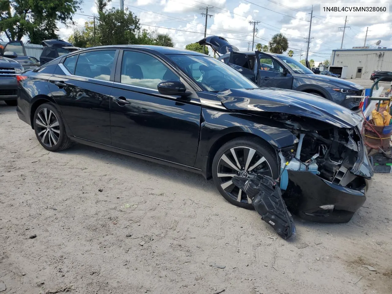 2021 Nissan Altima Sr VIN: 1N4BL4CV5MN328060 Lot: 69853664