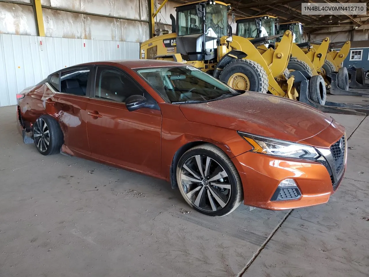 2021 Nissan Altima Sr VIN: 1N4BL4CV0MN412710 Lot: 69896874