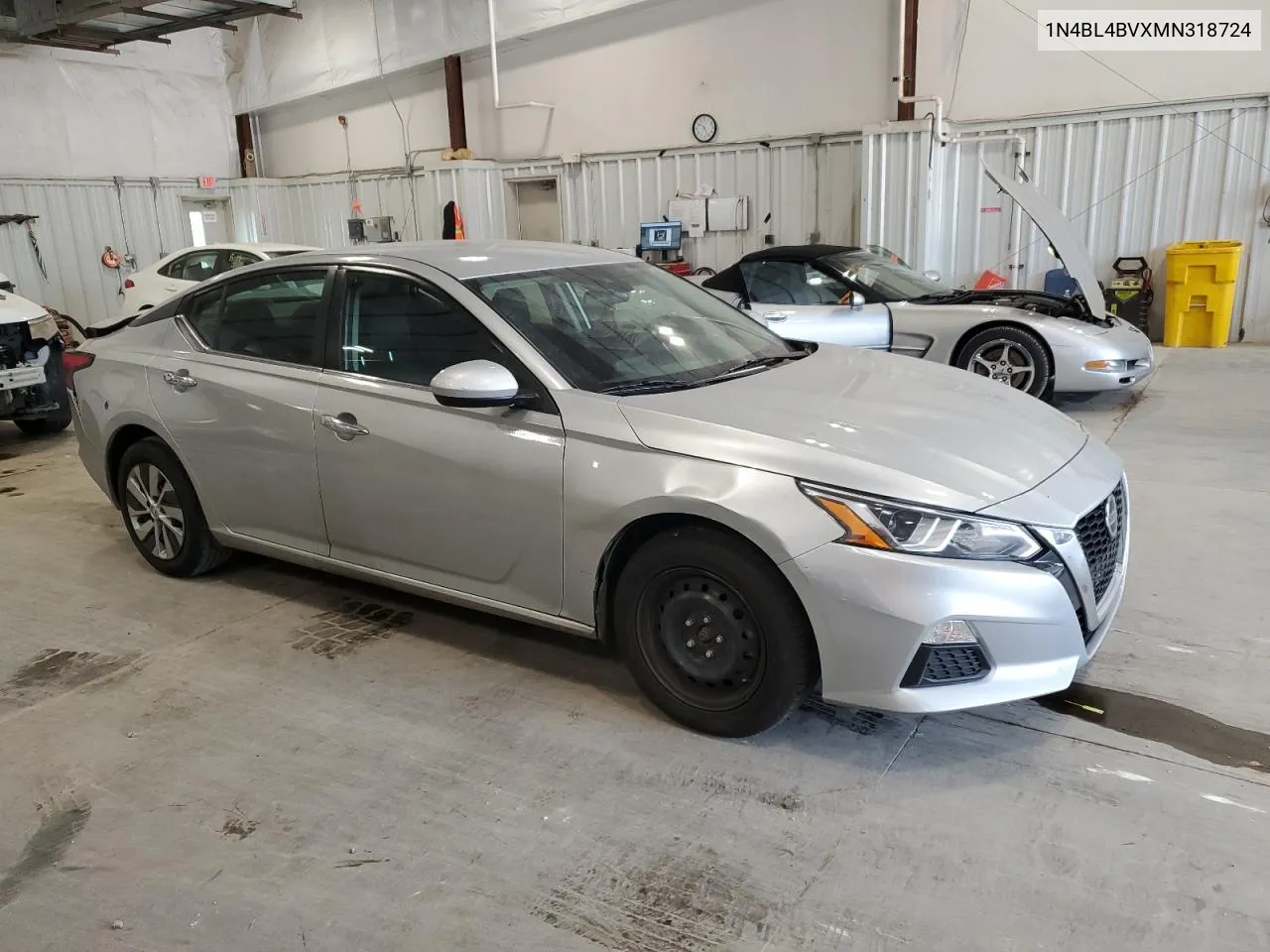 2021 Nissan Altima S VIN: 1N4BL4BVXMN318724 Lot: 69945454