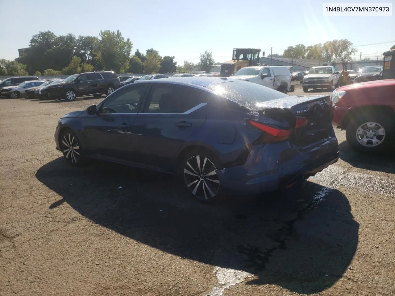 2021 Nissan Altima Sr VIN: 1N4BL4CV7MN370973 Lot: 70192804