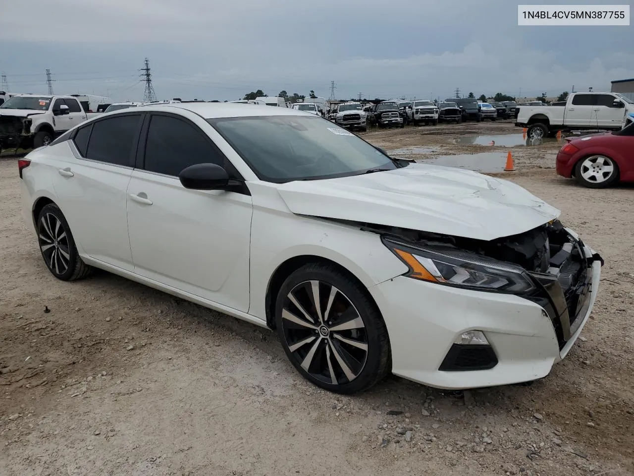 2021 Nissan Altima Sr VIN: 1N4BL4CV5MN387755 Lot: 70203084