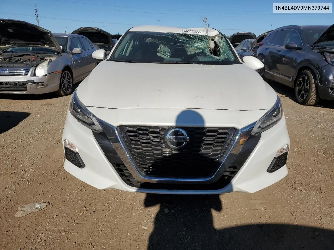 2021 Nissan Altima Sv VIN: 1N4BL4DV9MN373744 Lot: 70495364