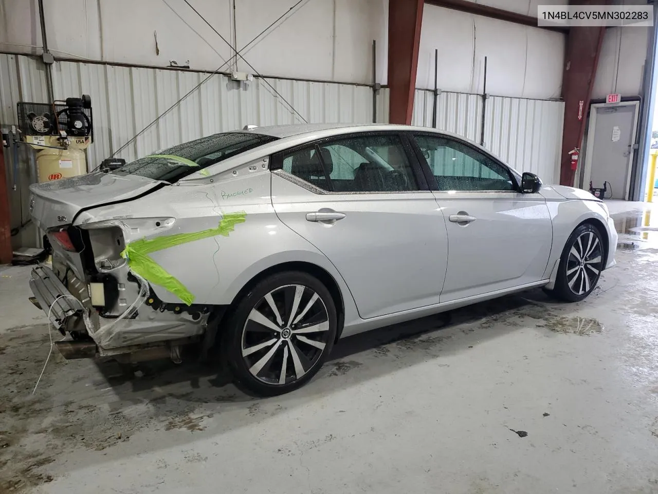 2021 Nissan Altima Sr VIN: 1N4BL4CV5MN302283 Lot: 70499554