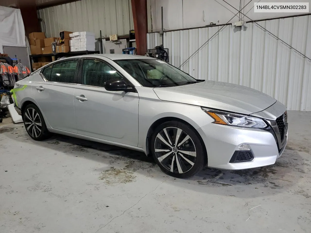 2021 Nissan Altima Sr VIN: 1N4BL4CV5MN302283 Lot: 70499554