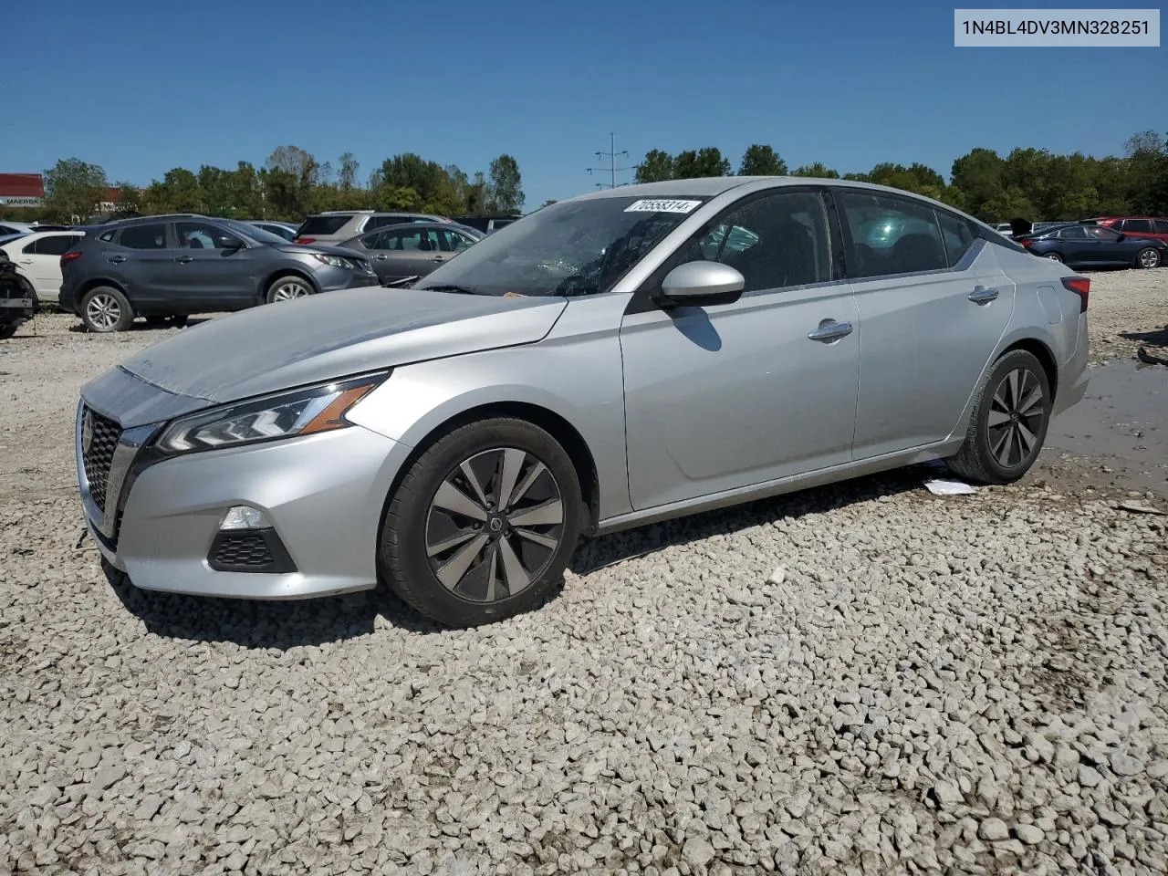 2021 Nissan Altima Sv VIN: 1N4BL4DV3MN328251 Lot: 70558314