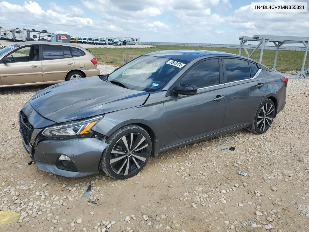 2021 Nissan Altima Sr VIN: 1N4BL4CVXMN355321 Lot: 70585384