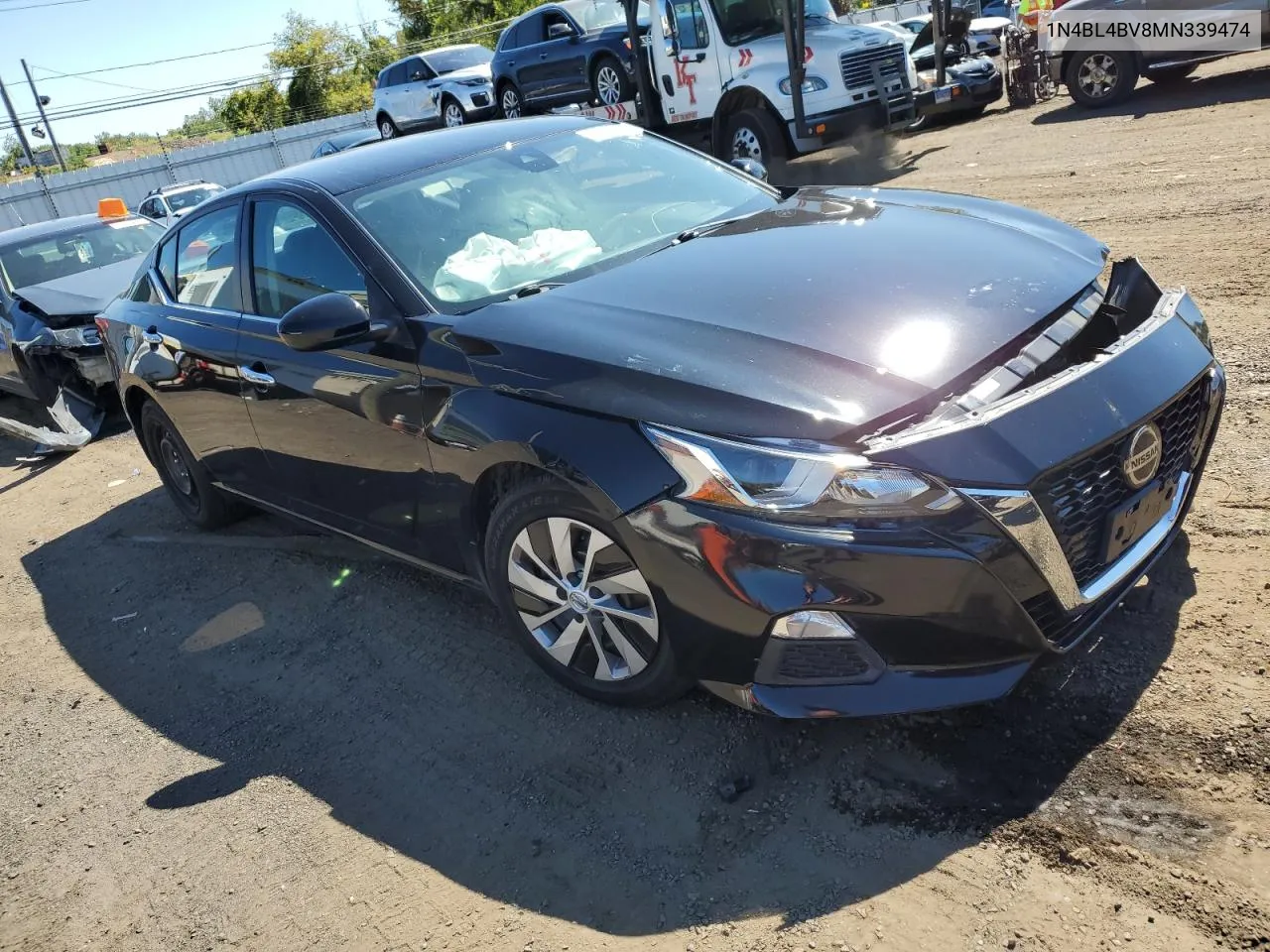 2021 Nissan Altima S VIN: 1N4BL4BV8MN339474 Lot: 70609284