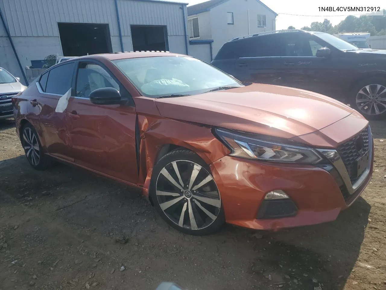 2021 Nissan Altima Sr VIN: 1N4BL4CV5MN312912 Lot: 70950754