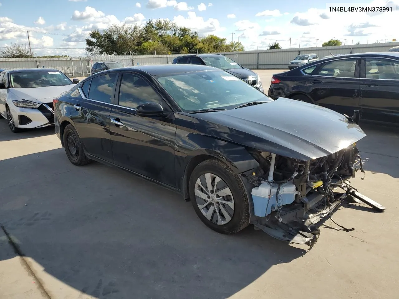 2021 Nissan Altima S VIN: 1N4BL4BV3MN378991 Lot: 70986744