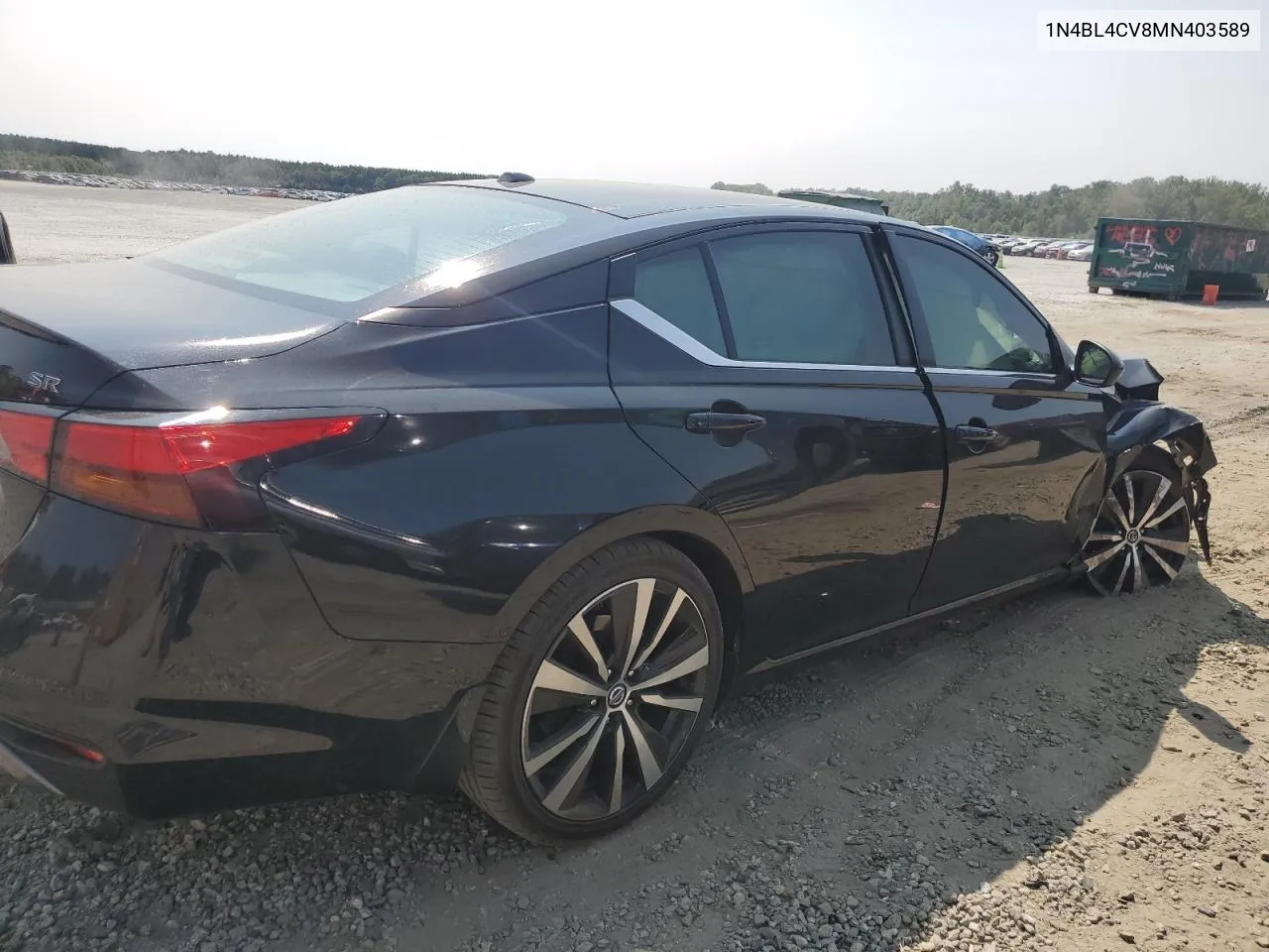 2021 Nissan Altima Sr VIN: 1N4BL4CV8MN403589 Lot: 71019504