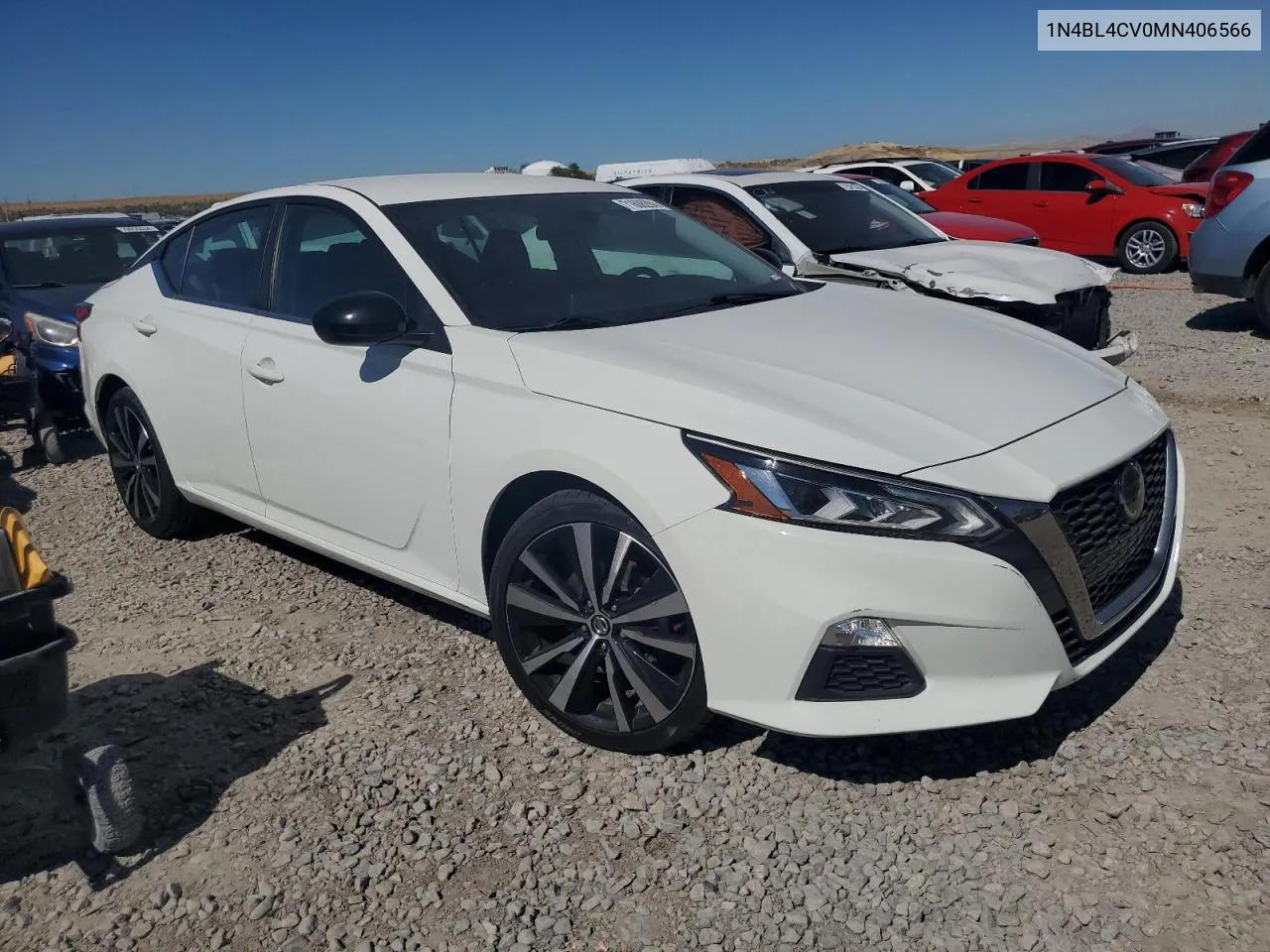 2021 Nissan Altima Sr VIN: 1N4BL4CV0MN406566 Lot: 71606284