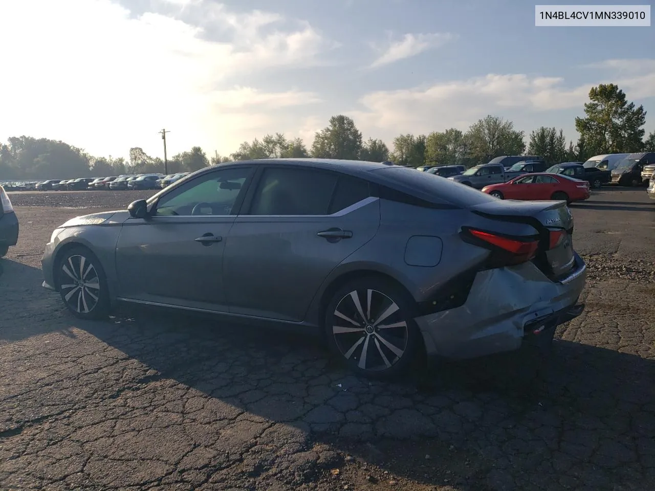 2021 Nissan Altima Sr VIN: 1N4BL4CV1MN339010 Lot: 71648944