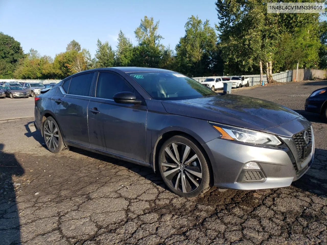 2021 Nissan Altima Sr VIN: 1N4BL4CV1MN339010 Lot: 71648944