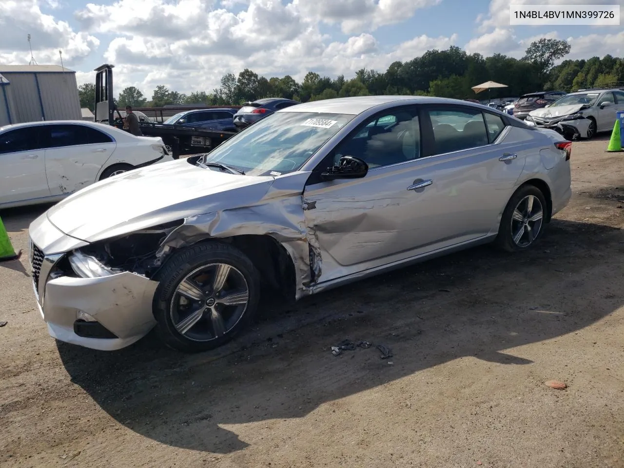 1N4BL4BV1MN399726 2021 Nissan Altima S