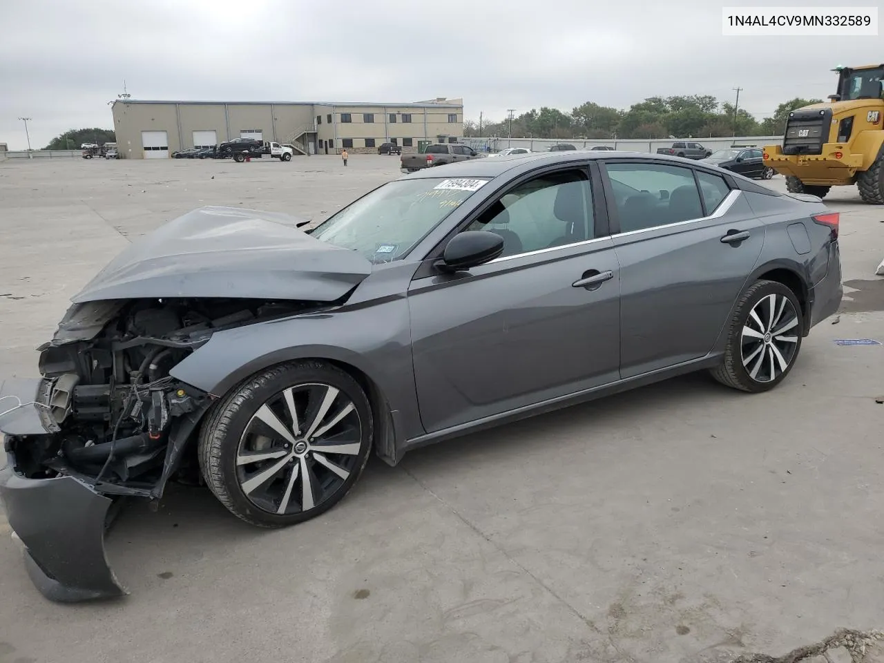 2021 Nissan Altima Sr VIN: 1N4AL4CV9MN332589 Lot: 71994304