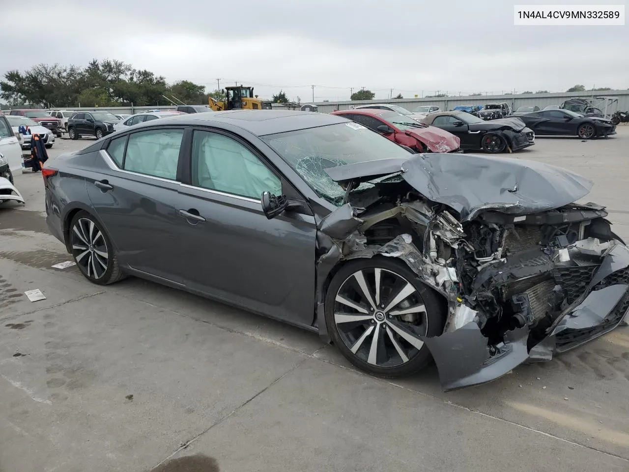 2021 Nissan Altima Sr VIN: 1N4AL4CV9MN332589 Lot: 71994304