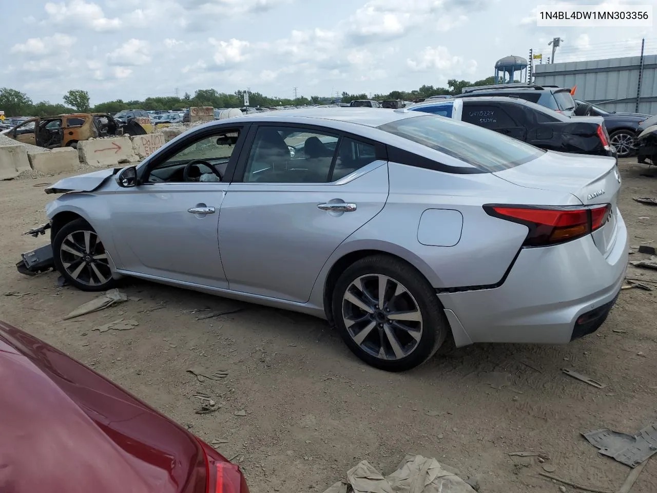 2021 Nissan Altima Sv VIN: 1N4BL4DW1MN303356 Lot: 72468534