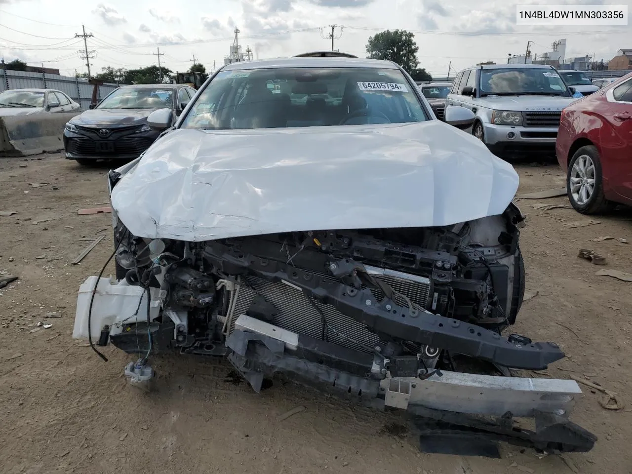 1N4BL4DW1MN303356 2021 Nissan Altima Sv