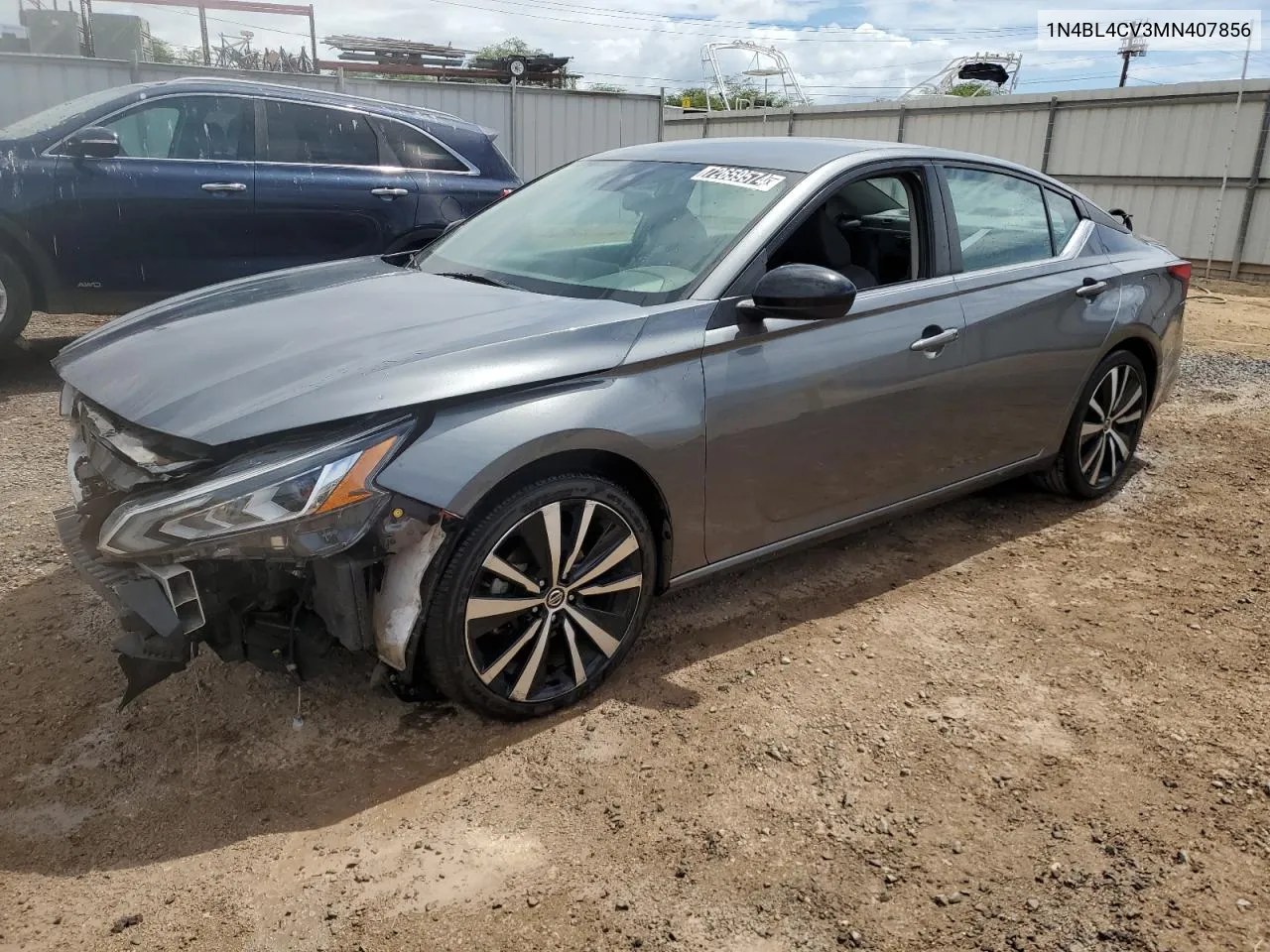 2021 Nissan Altima Sr VIN: 1N4BL4CV3MN407856 Lot: 72659574