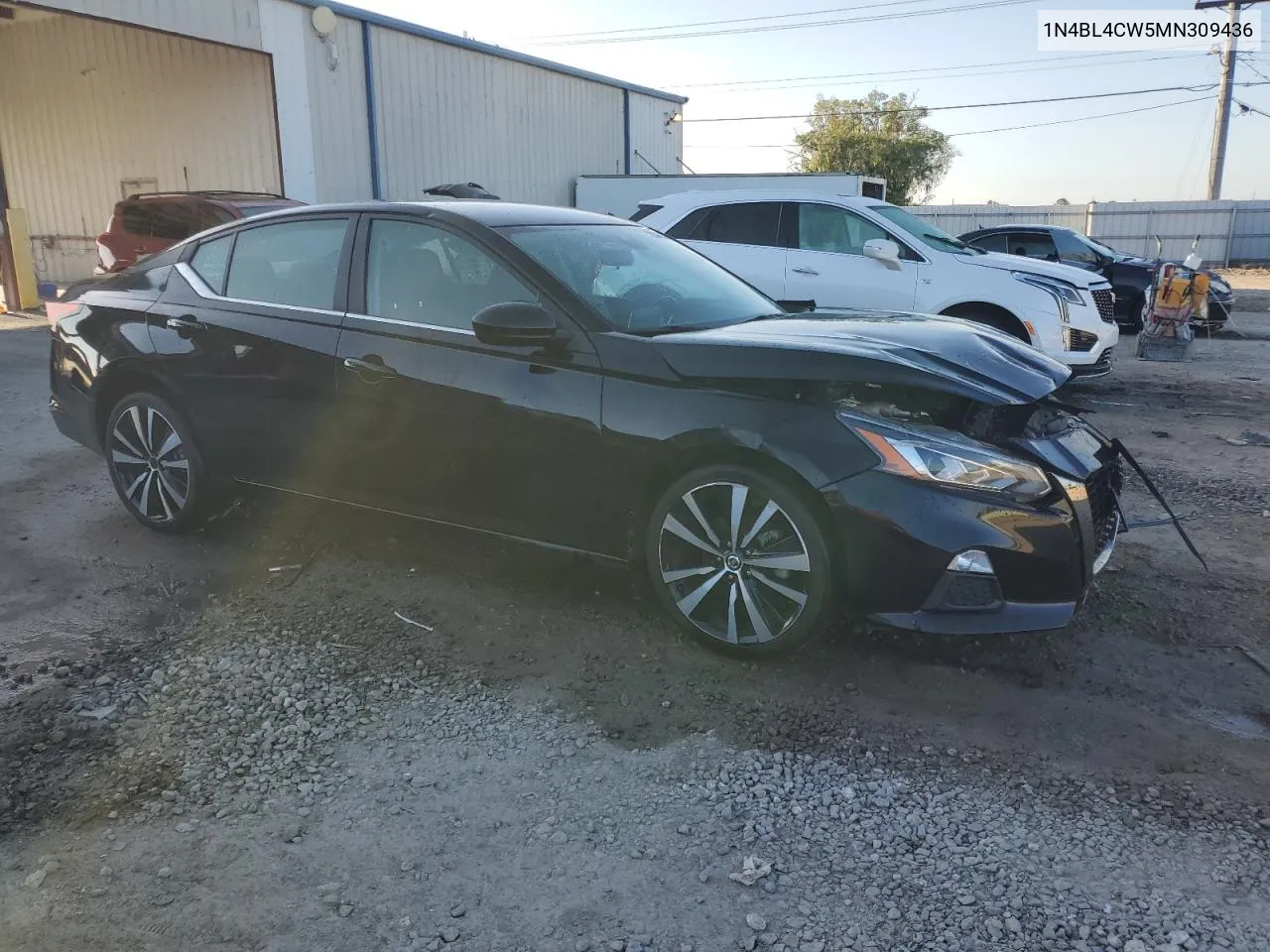 2021 Nissan Altima Sr VIN: 1N4BL4CW5MN309436 Lot: 72804634