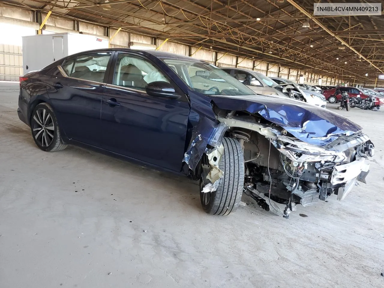 2021 Nissan Altima Sr VIN: 1N4BL4CV4MN409213 Lot: 72858944