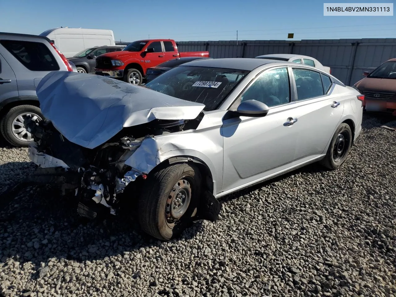 1N4BL4BV2MN331113 2021 Nissan Altima S