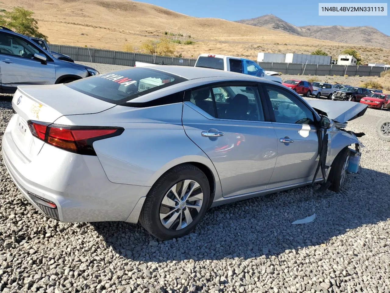 1N4BL4BV2MN331113 2021 Nissan Altima S