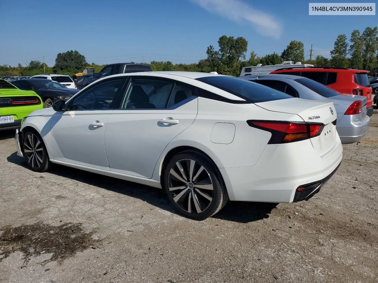 2021 Nissan Altima Sr VIN: 1N4BL4CV3MN390945 Lot: 73125454