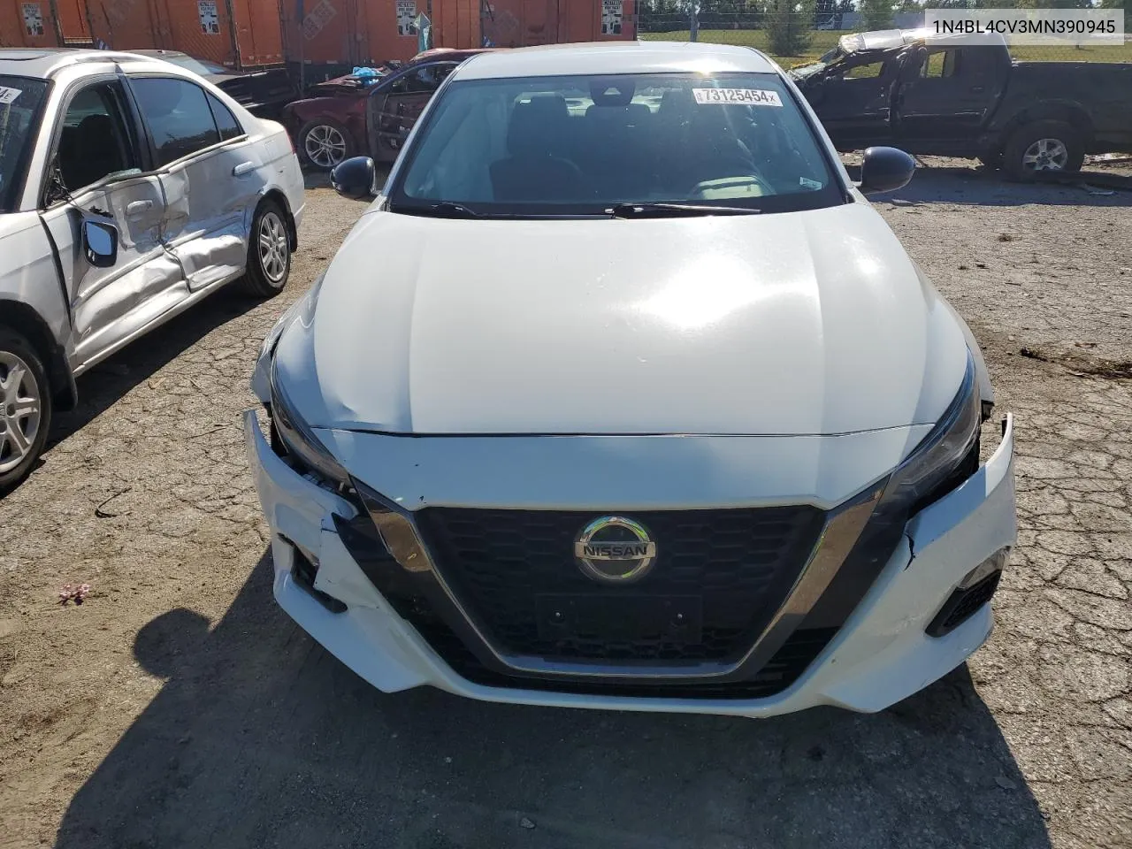 2021 Nissan Altima Sr VIN: 1N4BL4CV3MN390945 Lot: 73125454