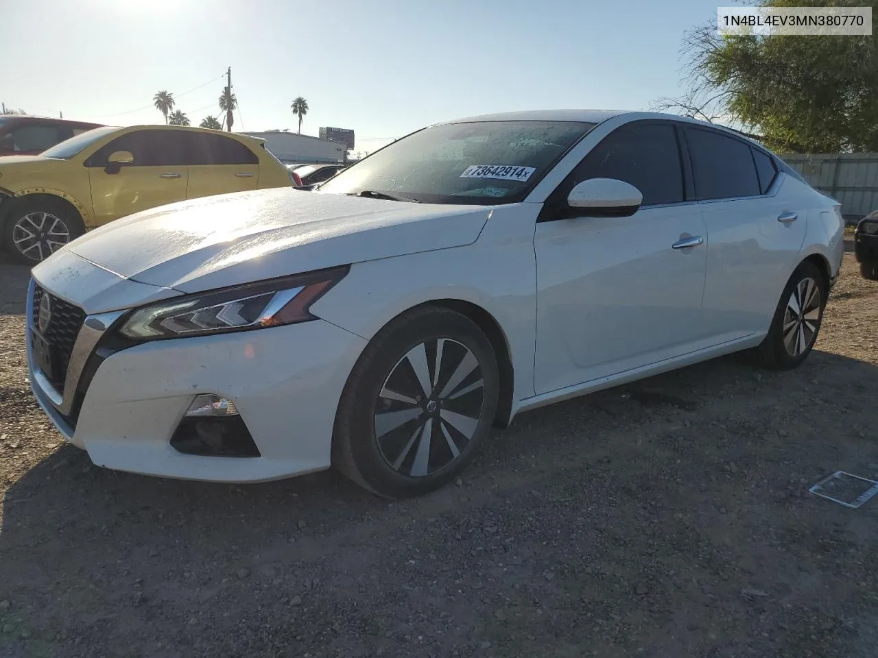 1N4BL4EV3MN380770 2021 Nissan Altima Sl