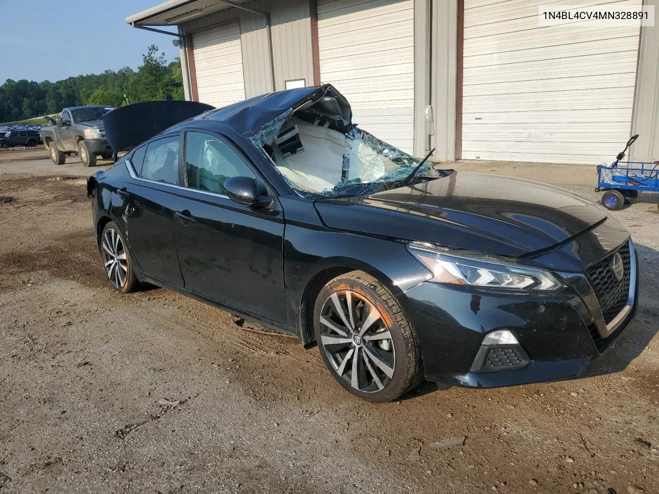 2021 Nissan Altima Sr VIN: 1N4BL4CV4MN328891 Lot: 74474494