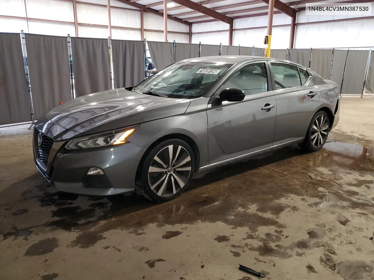 2021 Nissan Altima Sr VIN: 1N4BL4CV3MN387530 Lot: 74639124