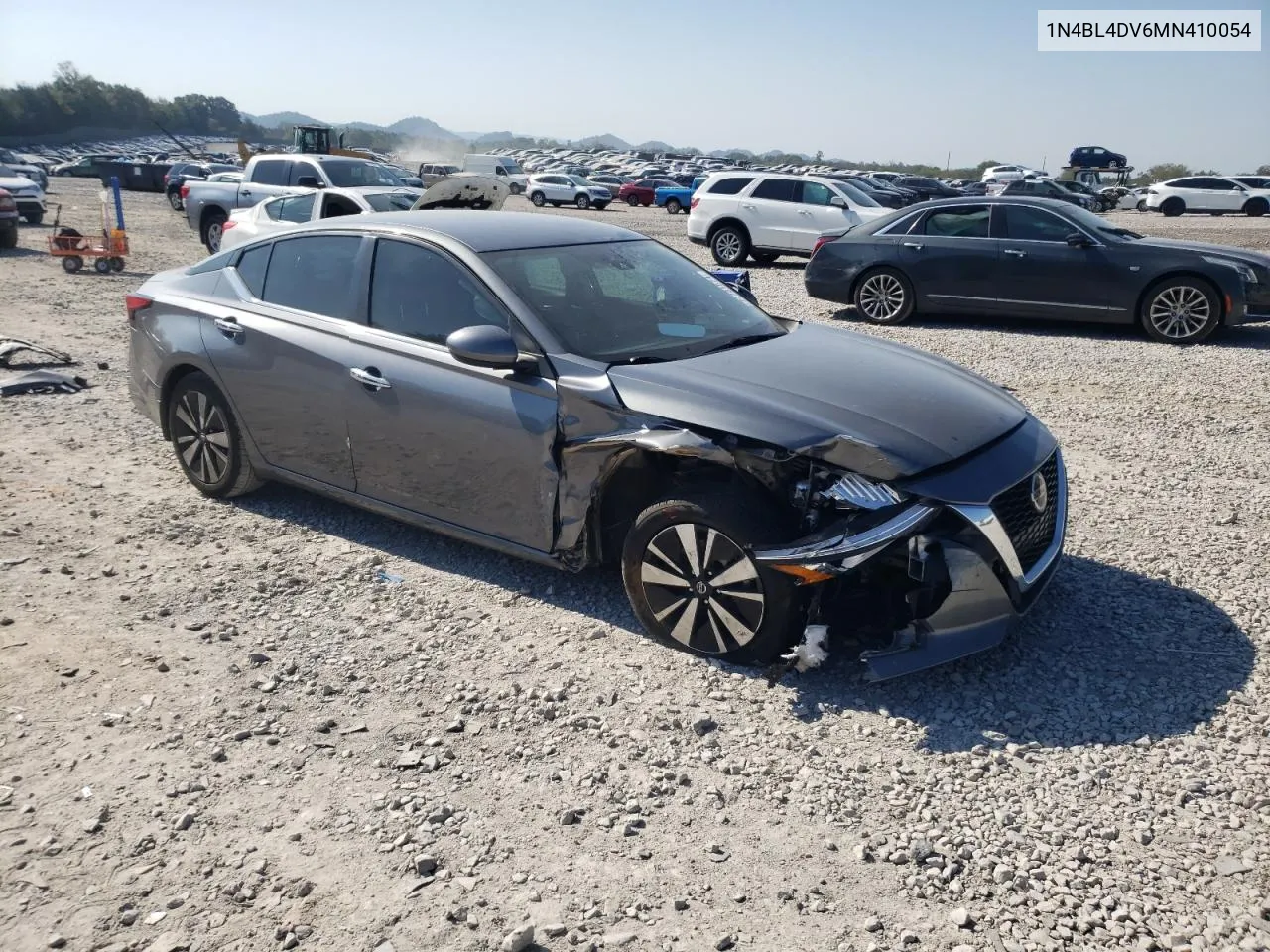 2021 Nissan Altima Sv VIN: 1N4BL4DV6MN410054 Lot: 74781574