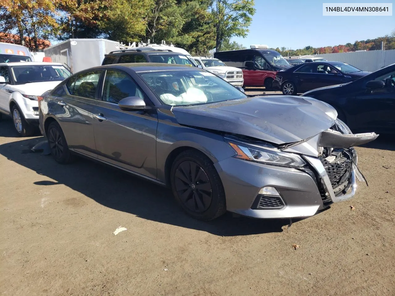 2021 Nissan Altima Sv VIN: 1N4BL4DV4MN308641 Lot: 75310084