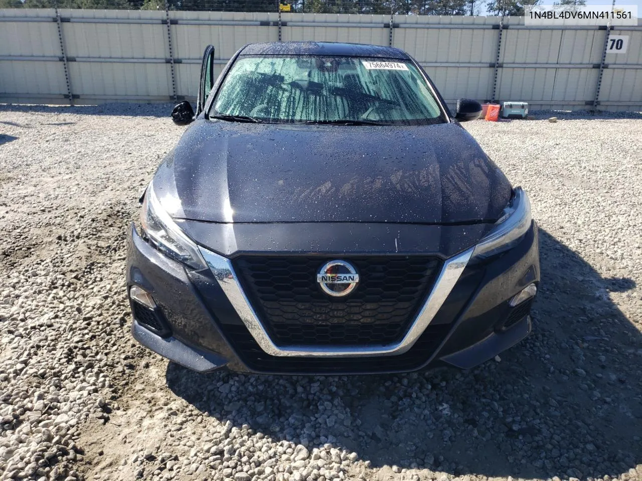 2021 Nissan Altima Sv VIN: 1N4BL4DV6MN411561 Lot: 75664974