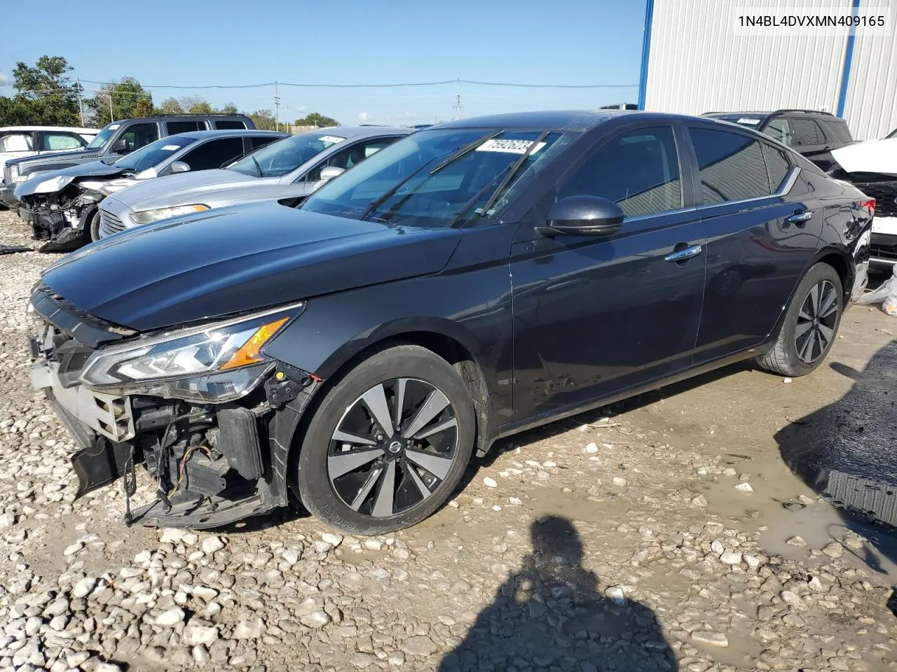 2021 Nissan Altima Sv VIN: 1N4BL4DVXMN409165 Lot: 75926234