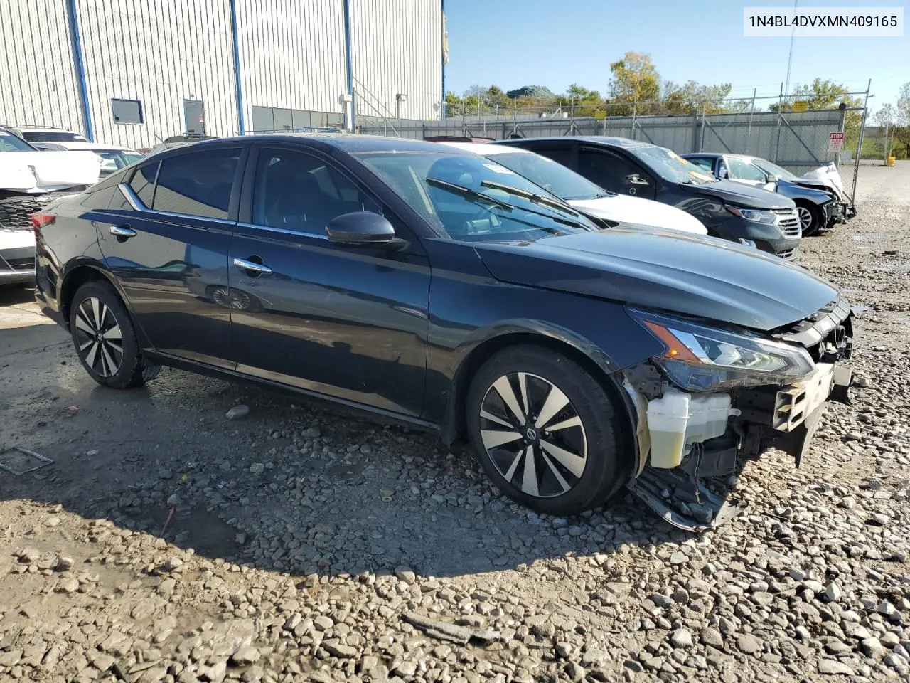 2021 Nissan Altima Sv VIN: 1N4BL4DVXMN409165 Lot: 75926234