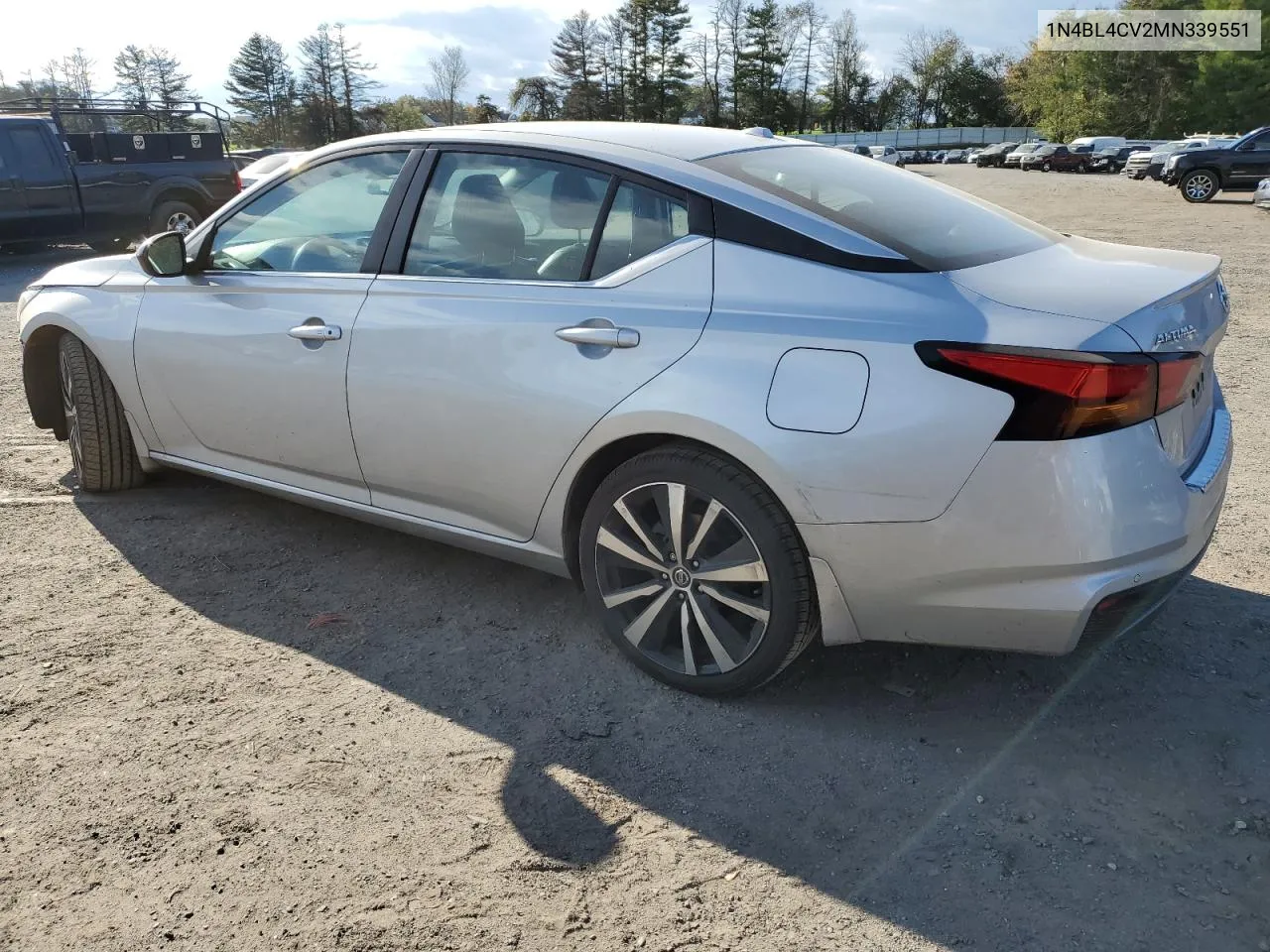 2021 Nissan Altima Sr VIN: 1N4BL4CV2MN339551 Lot: 75955184