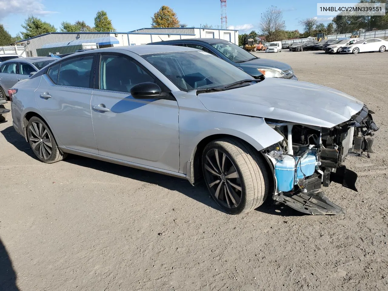 2021 Nissan Altima Sr VIN: 1N4BL4CV2MN339551 Lot: 75955184