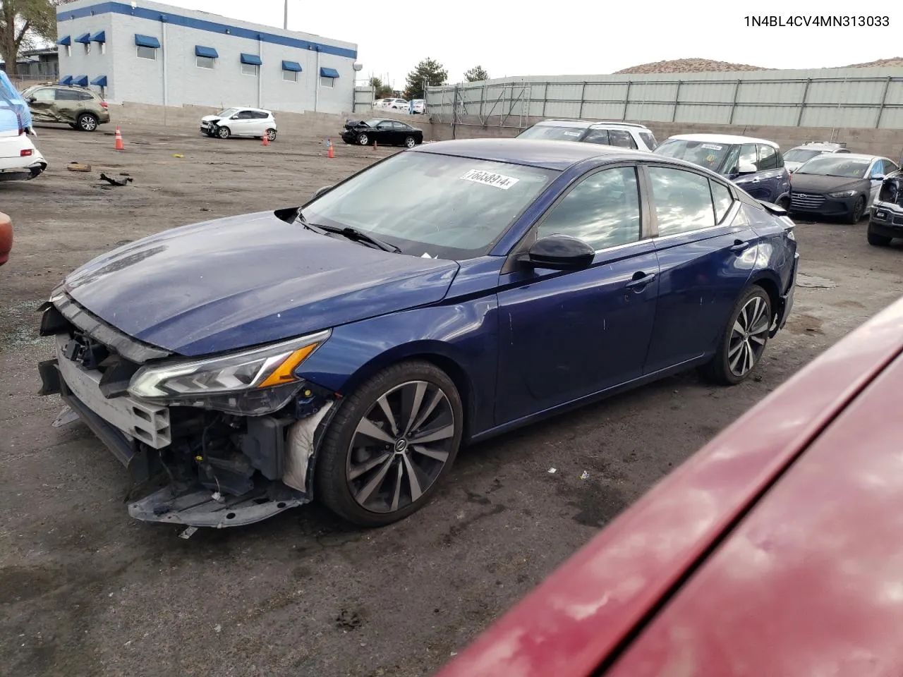 2021 Nissan Altima Sr VIN: 1N4BL4CV4MN313033 Lot: 76038914