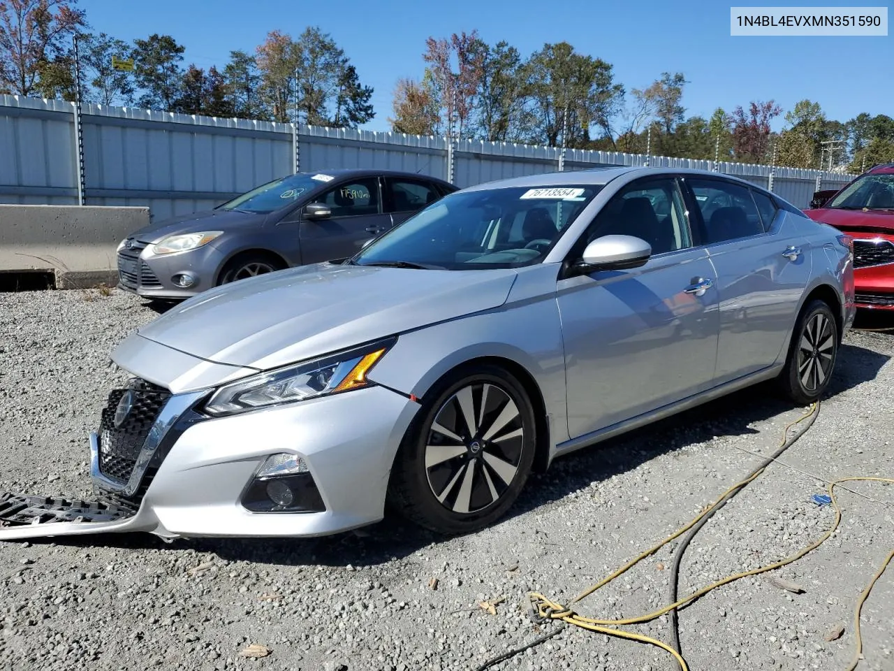 2021 Nissan Altima Sl VIN: 1N4BL4EVXMN351590 Lot: 76713554