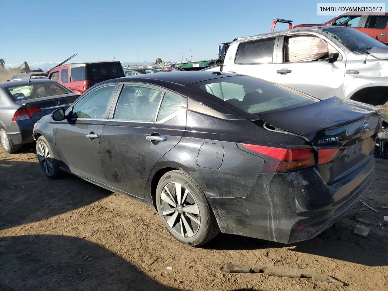 2021 Nissan Altima Sv VIN: 1N4BL4DV6MN353547 Lot: 76726804