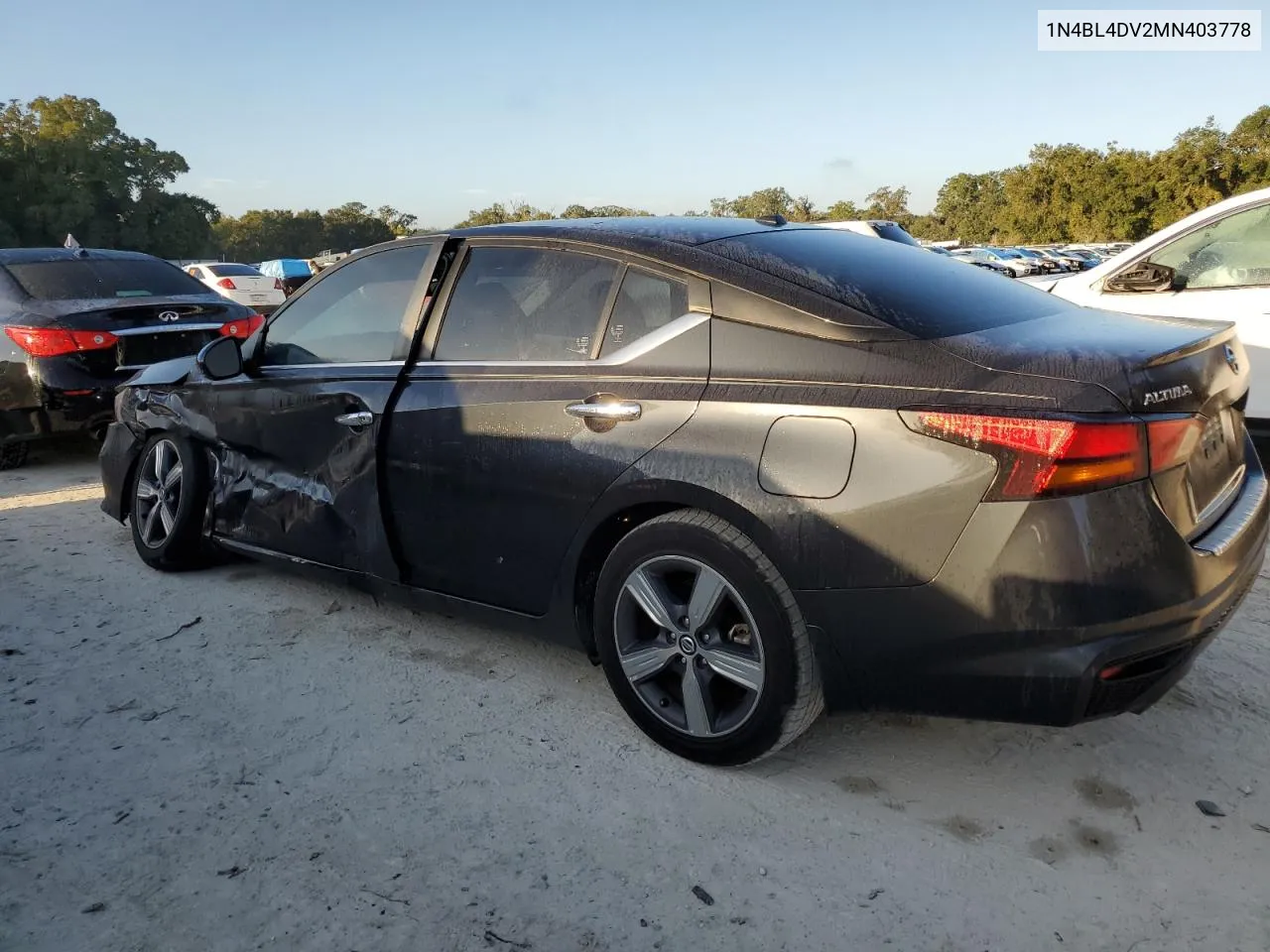 2021 Nissan Altima Sv VIN: 1N4BL4DV2MN403778 Lot: 77160264