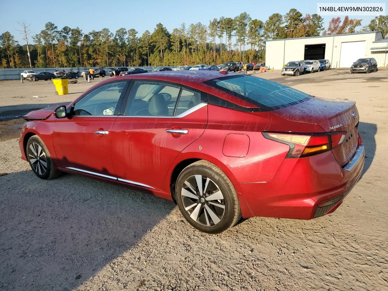 2021 Nissan Altima Sl VIN: 1N4BL4EW9MN302826 Lot: 77594254