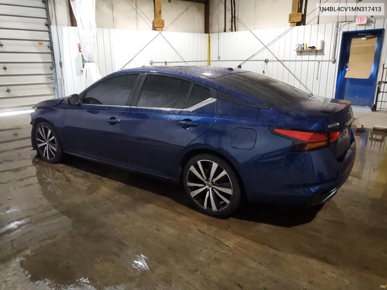 2021 Nissan Altima Sr VIN: 1N4BL4CV1MN317413 Lot: 77885184