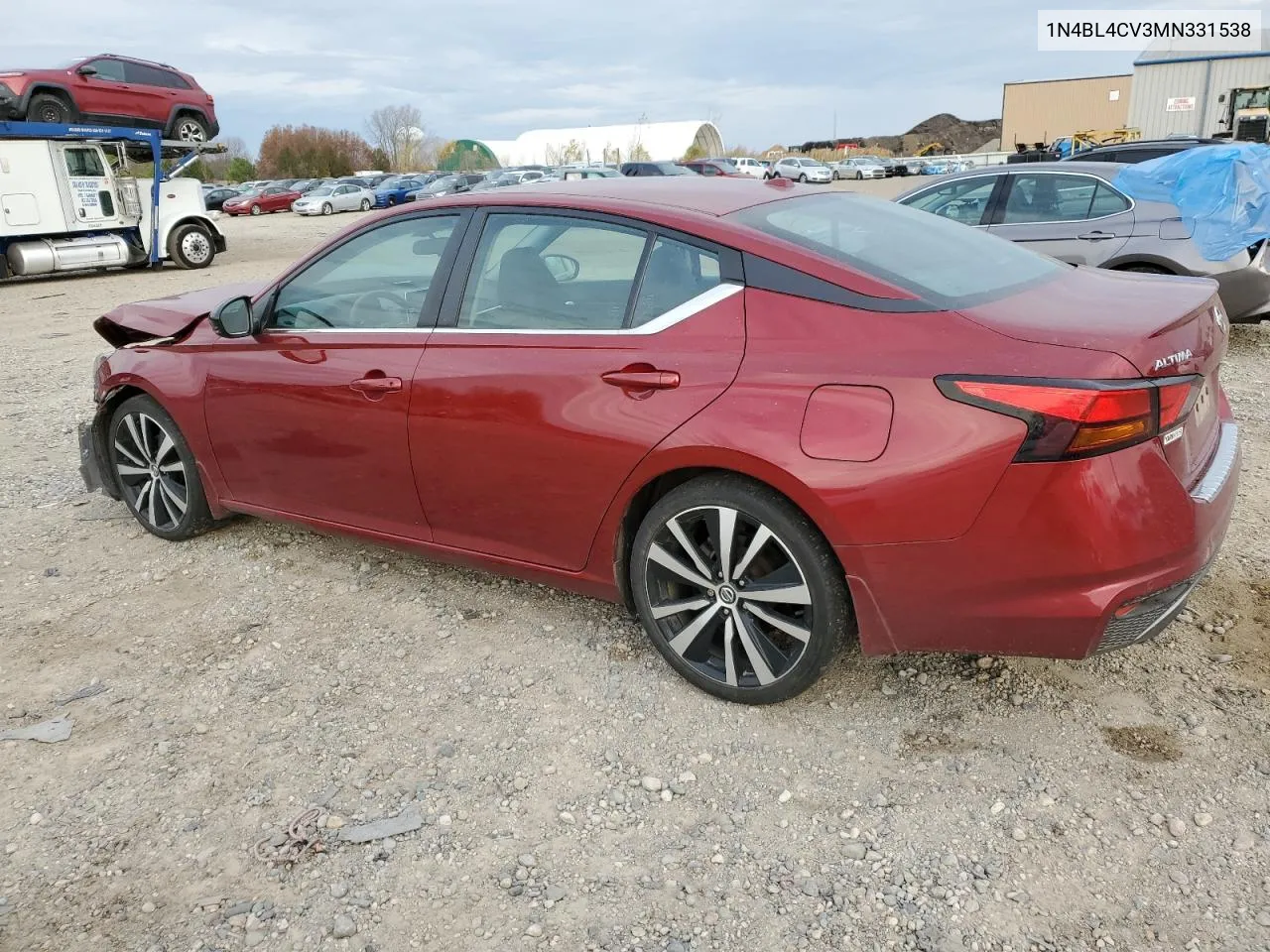 2021 Nissan Altima Sr VIN: 1N4BL4CV3MN331538 Lot: 78620064