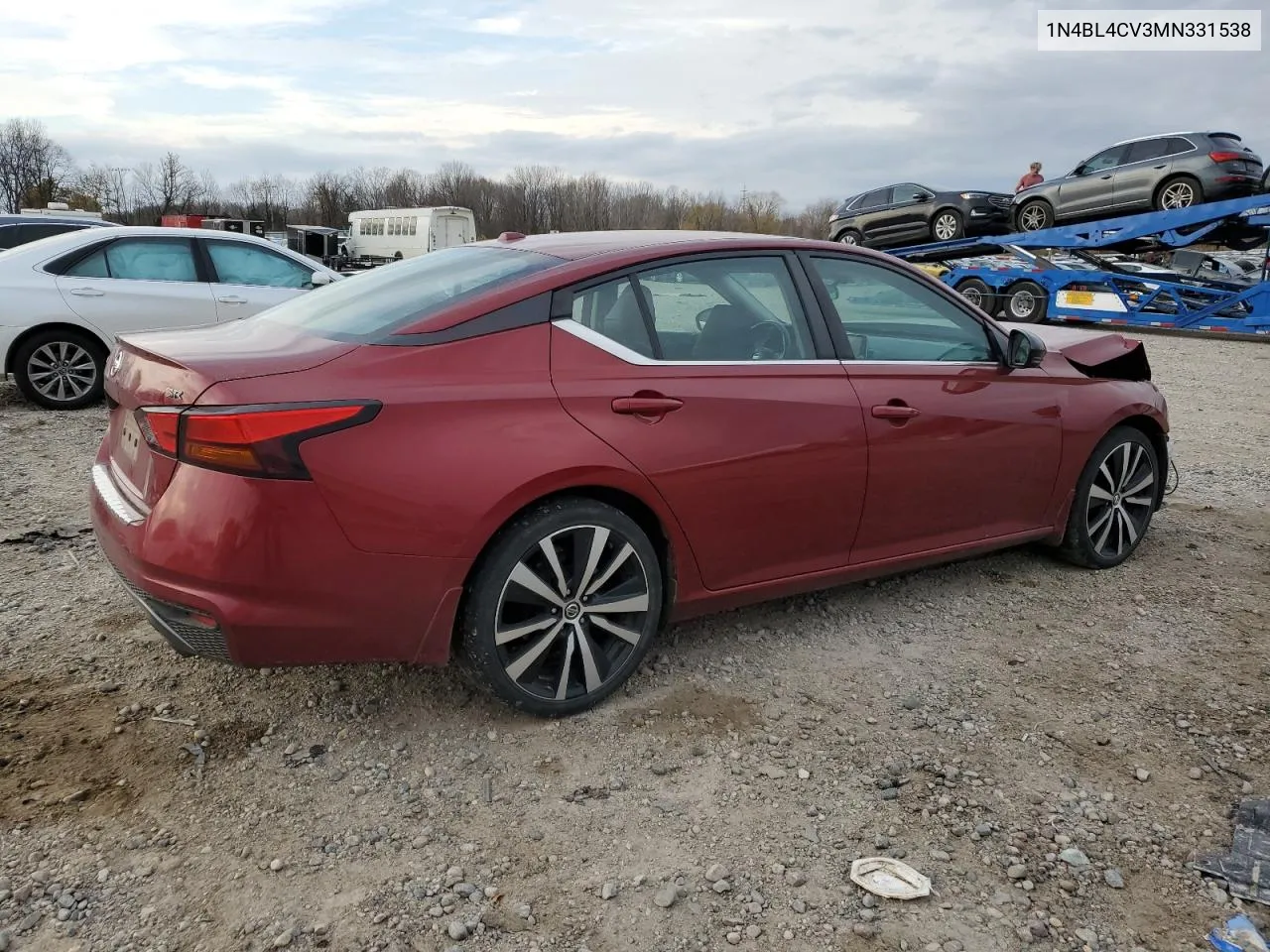 2021 Nissan Altima Sr VIN: 1N4BL4CV3MN331538 Lot: 78620064