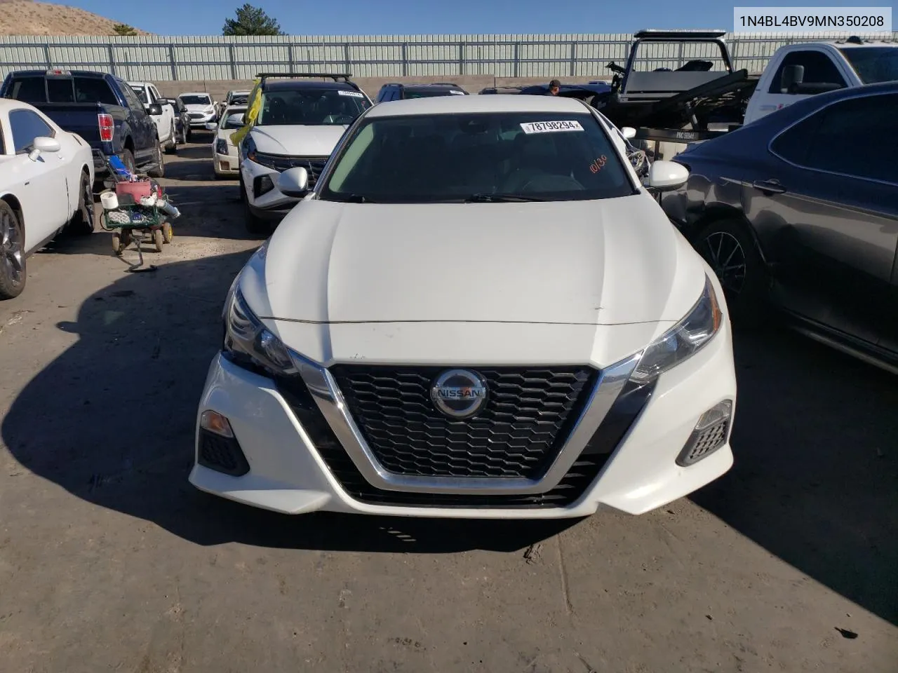 2021 Nissan Altima S VIN: 1N4BL4BV9MN350208 Lot: 78798294