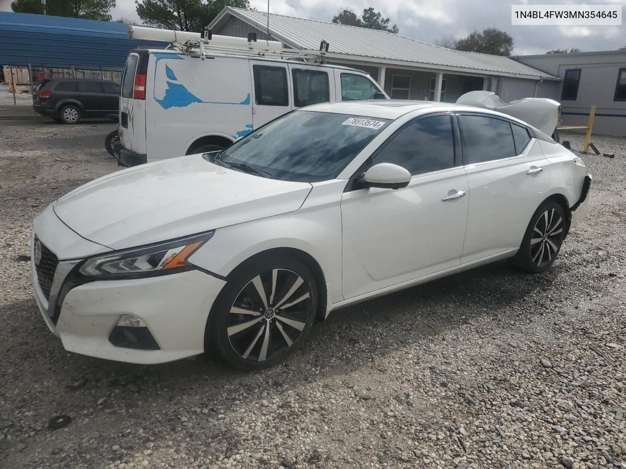 2021 Nissan Altima Platinum VIN: 1N4BL4FW3MN354645 Lot: 78913574