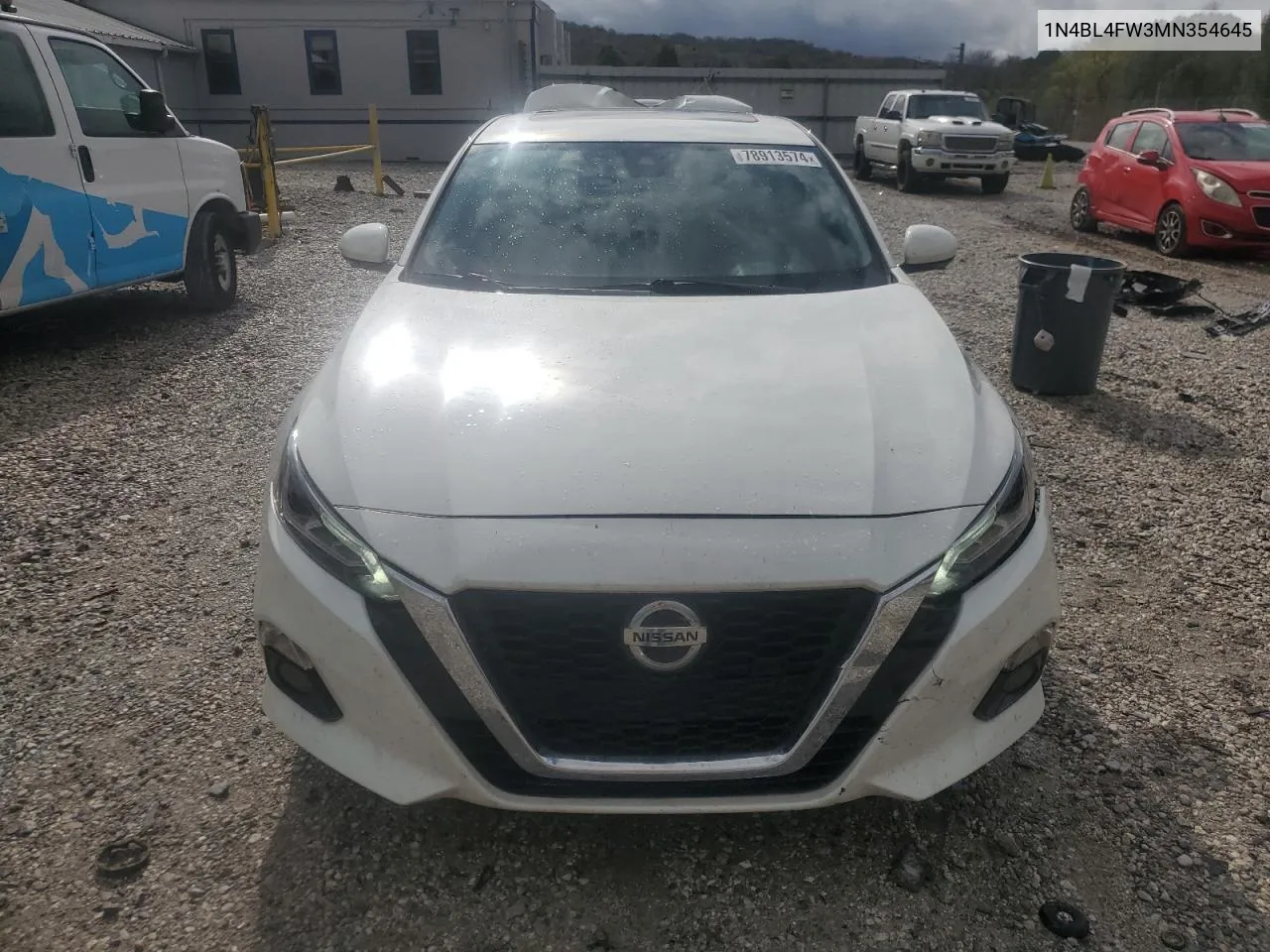 2021 Nissan Altima Platinum VIN: 1N4BL4FW3MN354645 Lot: 78913574